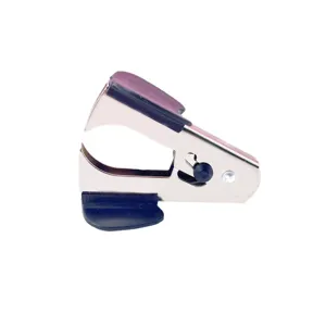 Effort-Saving Staple Remover Metal Plastic Mini Portable Staple Puller School Office Desk Finance Binding Accessories