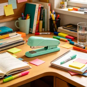 Mintgrüner Tacker Set 24/6 Universal Büro und Heim Heftgerät mit Klammernentferner