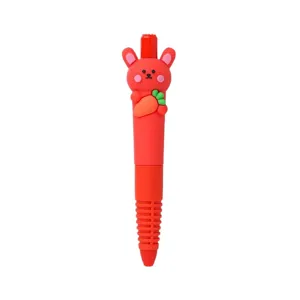Niedlicher Cartoon Tier Hase Form Druckkugelschreiber Kunststoff Kreative Mollige Tasche Sign Pen Für Studenten Büro Schule Schreibwaren
