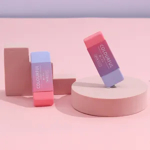 Macaron kleurovergang gum studenten art stationery schone uitwissende blok voor kantoor school