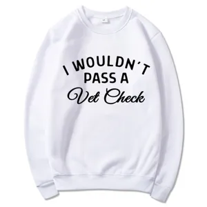 Unisex Crew Neck Long Sleeve Sweatshirt Casual Letter Print Fleece Lined Pullover Top