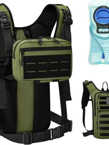 Sac à Dos d'Hydratation Tactique Multifonctionnel Sport en Plein Air Molle EDC