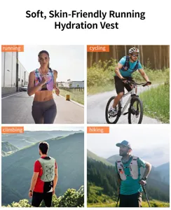 Leichte Lauf-Trinkweste, schnelltrocknender Wander- und Radsport-Rucksack für Outdoor-Aktivitäten.
