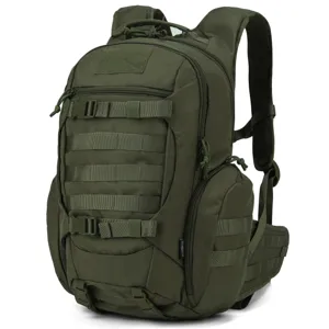 Military tactical backpack for outdoor sports, hiking, camping, and waterproof travel.