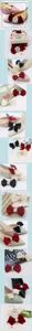 Close-up of elegant bow shoe clips with crystal embellishments for bridal high heels