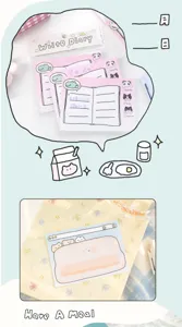 Korean cute sticky notes memo pad set for office daily planning and study todo list.