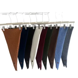 Damen Winter warmer dreieckiger Strickschal bunte Hängepräsentation Mode Halstuch