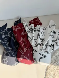 Gorra de béisbol con estampado de estrellas y pañuelo, sombrero streetwear para el sol.