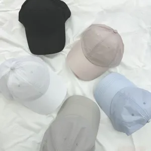 Gorra de béisbol ligera de secado rápido protección solar sombrero suave casual para uso diario