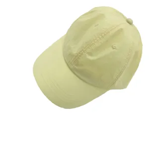 Gorra de béisbol minimalista japonesa de secado rápido para hombres y mujeres casual.