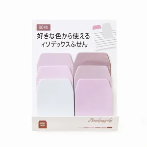 Farbige Haftnotizen Index Register Tabs 60 Blatt Notizzettel Schreibwaren bunte Details