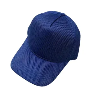 Cappellino da baseball traspirante in rete completa corona alta protezione solare estiva