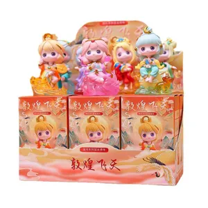 Dunhuang flying apsaras blind box resin anime toy figures collection cute gift display set