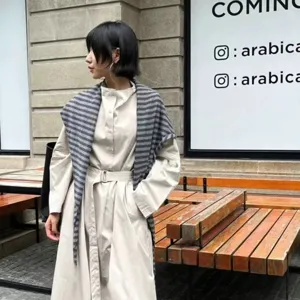 Women wool triangular scarf autumn winter warm shawl Korean style casual outer cape fashion neckerchief