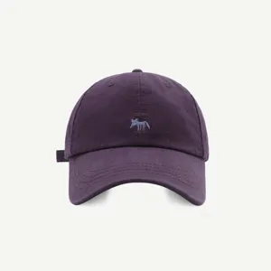 Modische hochwertige süße kleine Fuchs Stickerei Baseball Cap für Damen im Sommer