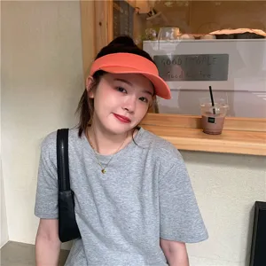 Sommer lässiger Outdoor Sonnenschutz leere Mütze koreanischer Stil modische Visor Kappe