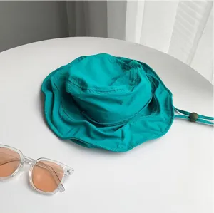 Chapeau de pêcheur d'été pour femmes protection solaire extérieure respirant décontracté