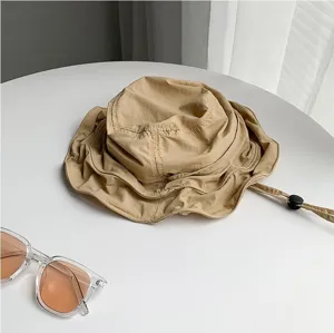 Chapeau de pêcheur fin d'été pour femme, respirant et séchage rapide, protection solaire.