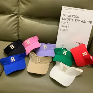 Sommer Mode Buchstabe leer Top Hut Damen koreanisch Stil Paar Sonnenschutz Kappe