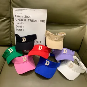 Sommer Mode leere Kappe Frauen Koreanische Stil Paar Baseballkappe Sonnenschutz Sport Visier