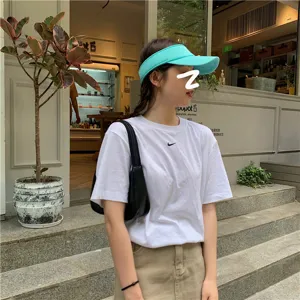 Sommer Outdoor Sonnenschutz leer-Top Visor Hut, vielseitige lässige Sportmütze für Damen.