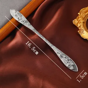 Vintage Chinesischer Stil Pflaumenblüte Haarnadel Für Damen Antiksilber Metall Haarstab Für Hanfu Cheongsam Haarschmuck