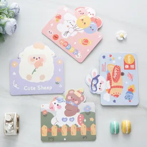 Joli lot de cartes de vœux animées avec des motifs d'animaux pour cadeaux d'anniversaire.