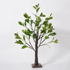 LED künstlicher Zitronenbaum Lichterkette Party Deko beleuchteter Baum für Wohnzimmer