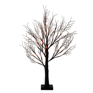 Halloween schwarzer LED Zweig Baum Licht für Indoor Heim Dekor Party Feiertag Ambiente