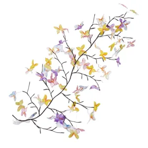 LED Zweig Licht Schmetterling Rebe dekorative Lichterkette für den Innenbereich USB Lampe.