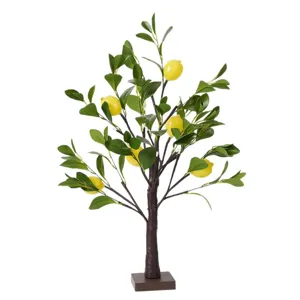 LED künstlicher Zitronenbaum Licht dekorative Lampe für Haus Party Wohnzimmer Zimmer Deko