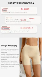 Seamless high-waist safety shorts detail view, offering comfortable anti-chafing fit for daily wear.
