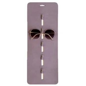 Wandbehang Sonnenbrillen Organizer Leder Display Hängegestell für mehrere Brillen