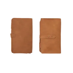 Braune PU Leder Elektronik Organizer Tasche Tragbare Ladekabel Aufbewahrungstasche