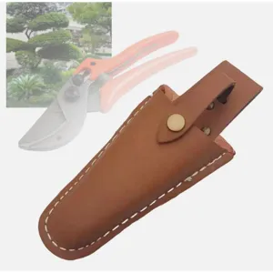 Funda De Cuero PU Para Tijeras De Podar De Jardín Lazo De Cinturón Soporte De Bolsa De Herramientas Para Alicates Tijeras