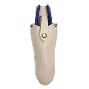 Funda de cuero PU para tijeras de jardín, bolsa de cinturón portaherramientas para alicates.