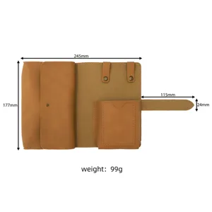 Borsa organizer per accessori digitali da viaggio in pelle PU per custodia caricatore