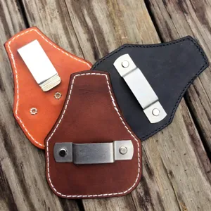 Porta Flessometro in Pelle PU Custodia per Attrezzi da Cintura per Martello Righello Borsa da Appendere per Lavoro all'Aperto