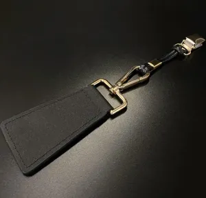 Φορητό κλιπ πάτερ γκολφ από PU δέρμα με μεταλλικά εξαρτήματα για αθλητικό γείσο.