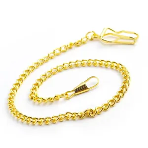 Chaîne de Montre de Poche en Métal Rétro Chaîne de Jeans Vintage Chaîne de Pantalon Accessoires de Montre de Poche pour Hommes Femmes