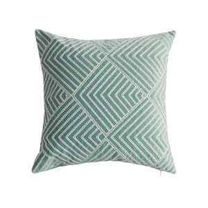 Modern Minimalistisch Geometrisch Geborduurd Kussensloop Katoen Linnen Vierkant Bank Kussenhoes Decoratief