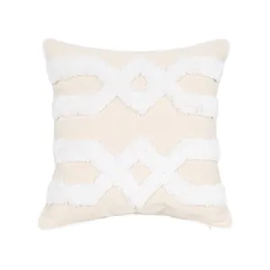 Moroccan Tufted Throw Pillow Cover Geometric Cotton Cushion Cover With Tassels Bohemian Sofa Pillow Case For Home Decor