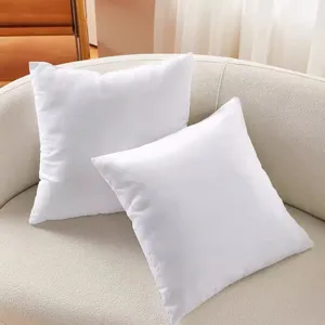 Weißes Entendaunen Kissenfüllung Quadratischer Kissen Innenteil Für Sofa Bett Schlafzimmer Wohnzimmer Heimdekoration