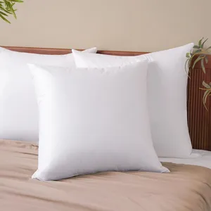 Weißes, flauschiges Kisseninlett für Schlafzimmer und Wohnzimmer, vielseitiger Kissenkern.