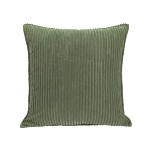 Retro Corduroy Throw Pillow Cover Geometric Striped Cushion Cover For Living Room Sofa Bedside Pillowcase Home Decor
