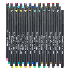 Ensemble complet de 36 stylos feutres fins de 0,4 mm pour le dessin d'art détaillé