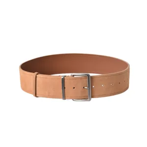 Korean style new women suede leather belt simple alloy pin buckle casual dress waist belt