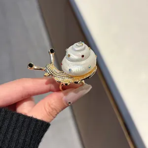 Böhmischer Meeres Schnecken Muschel Ring einzigartiges Design Persönlichkeit Statement Schmuck