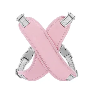 Breathable Reflective Pet Dog Harness Vest Mesh No Pull Adjustable Puppy Leash Harness Pet Walking Supplies