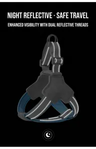 Dog harness Y-type reflective vest pet chest strap breathable small medium dogs outdoor walk